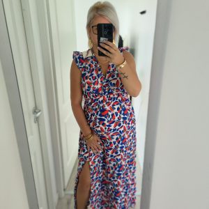Robe longue blanche