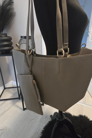 Sac cabas avec pochette