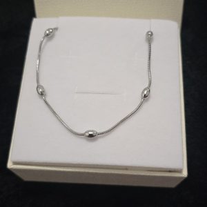 Collier argent