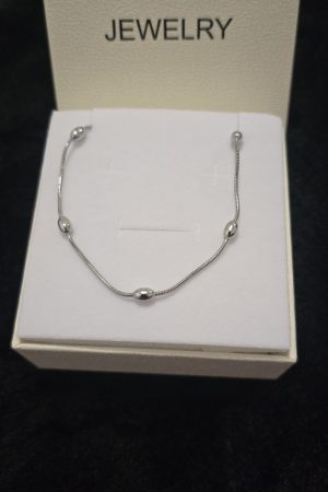 Collier argent